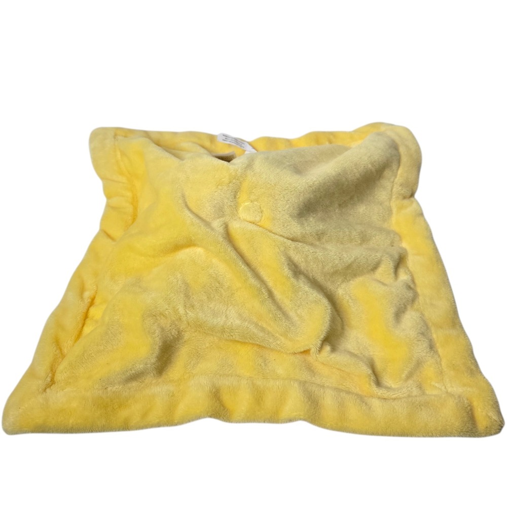 Carters Yellow Duck Lovey Security Blanket 14" Polka‎ Dot Comfort Farm Plush - Picture 6 of 9